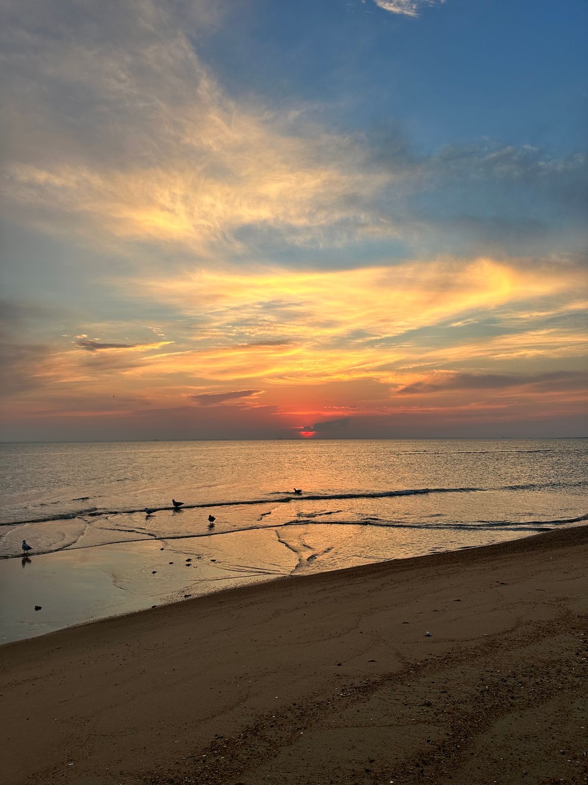Stormy Virginia Beach coastline highlighting the need for electrical storm prep